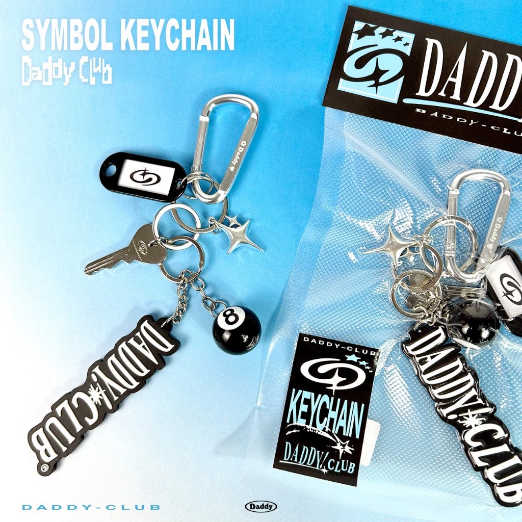 DADDYCLUB | Daddy Club Symbol Keychain พวงกุญแจสุดเท่