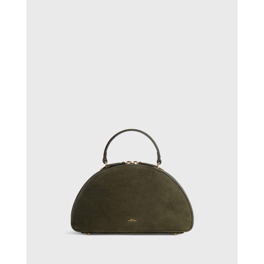 Tocco Toscano Luisa Train Case กระเป๋าถือผู้หญิง หนังกลับ Suede ดีไซน์หรูหรา ทรงสวย ใช้ได้ทุกโอกาส ราคา ถูกที่สุด ดีลบีเคเค รูปภาพหลัก