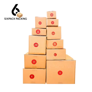 (SET 500 ใบ) กล่อง 00 ไม่พิมพ์ กล่องไปรษณีย์ กล่องพัสดุ