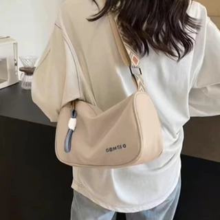 fashion.shop502 ลูกค้าใหม่ 1 บาท กระเป๋าสะพายข้าง คาดอก สไตล์วินเทจ คลาสสิด ความจุขนาดใหญ่ มีบริการส่งด่วน Z-010