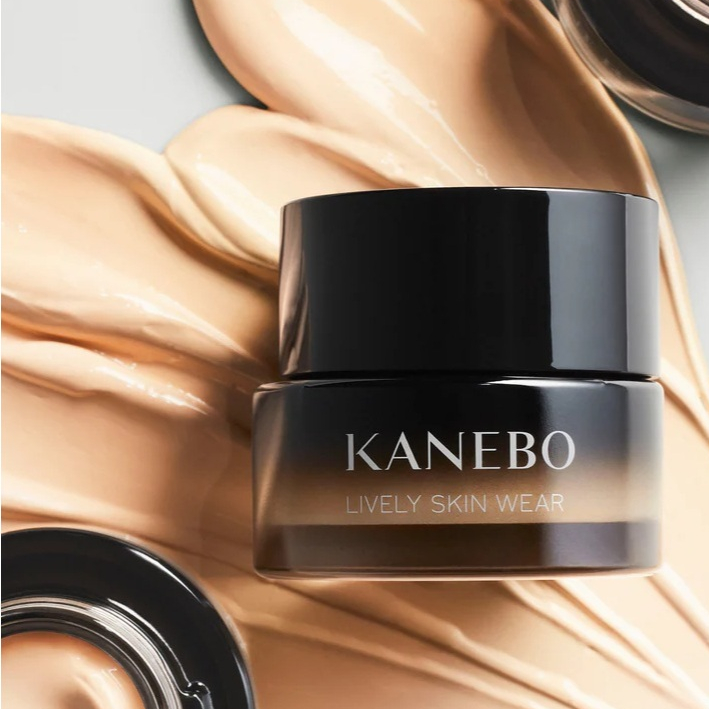 พร้อมส่ง แบ่งขายสุดยอดรองพื้นตัวใหม่ล่าสุด Lively skin wear II 2025 KANEBO LIVELY SKIN WEAR