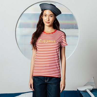 PAUL FRANK เสื้อยืดผู้หญิง CAPTAINS ROPE
