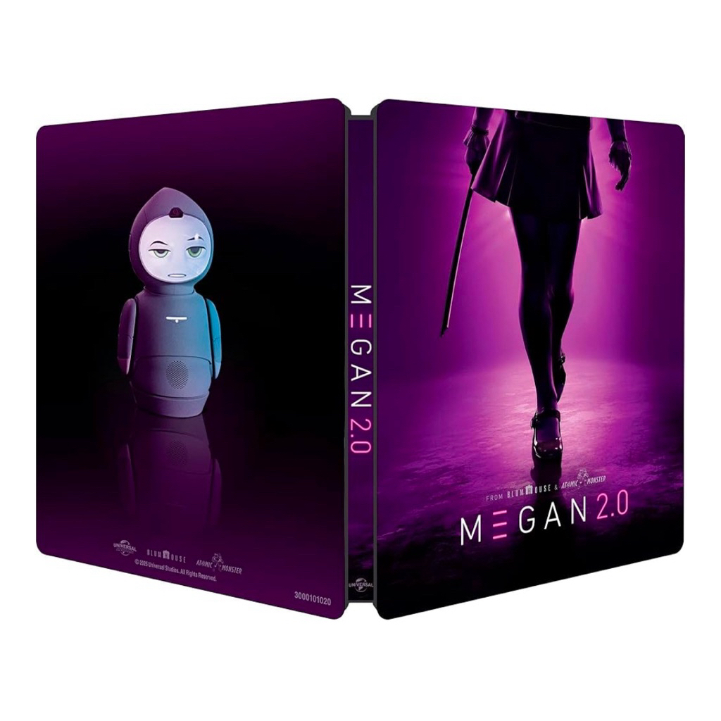 M3GAN 2.0  steelbook ***ตัวหนังมี 2 เวอร์ชั่น Unrated กับ Theatrical***