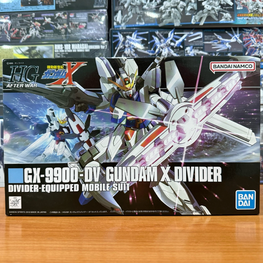 {พร้อมส่งมีแบบด่วน}BANDAI HGAW 1/144 GX-9900-DV GUNDAM X DIVIDER