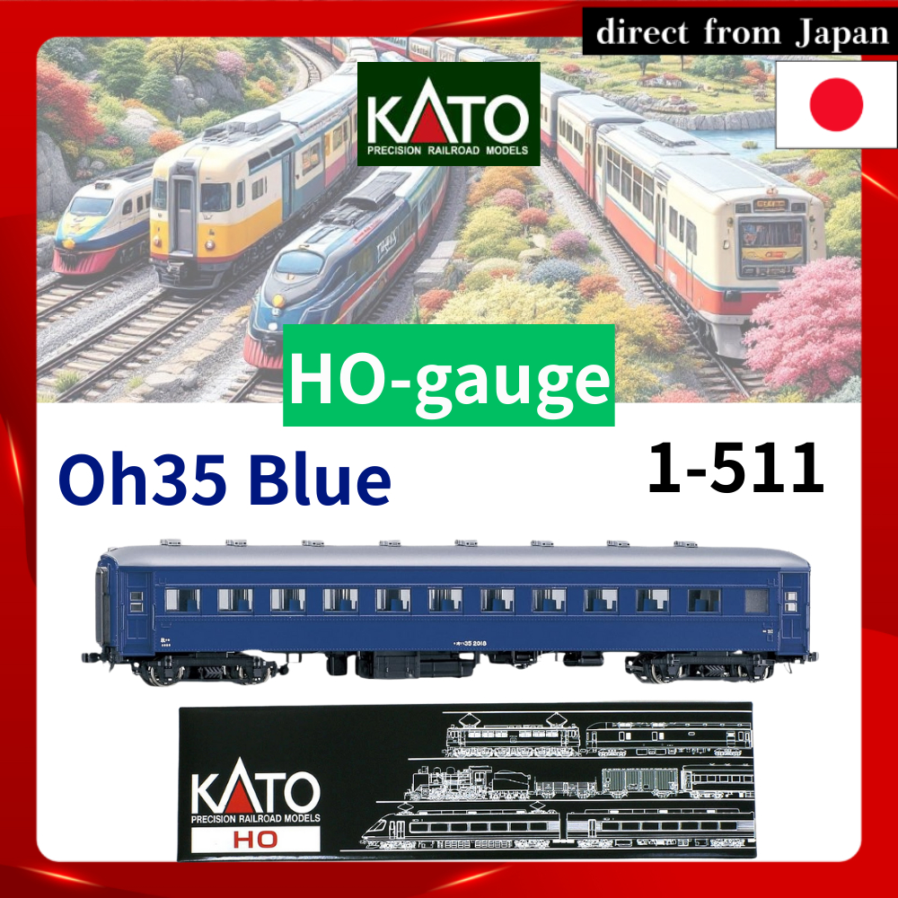 KATO HO Scale Passenger Car Series