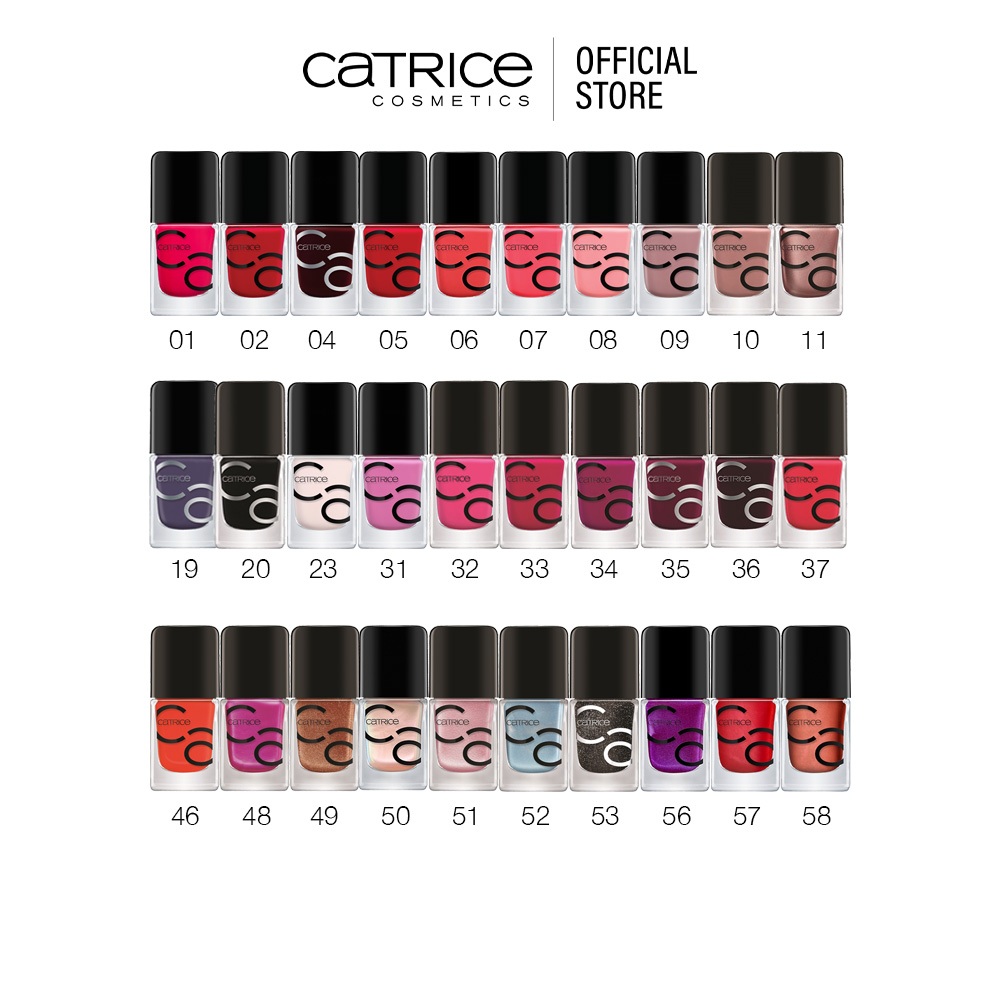 Catrice ICONails Gel Lacquer - คาทริซ ยาทาเล็บเจล เล็บเจล เบอร์ 01-58