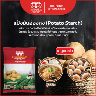 เหรียญทองคู่ แป้งมันฮ่องกง แป้งมันฝรั่ง 500 กรัม Golden Coins Potato Starch 500g