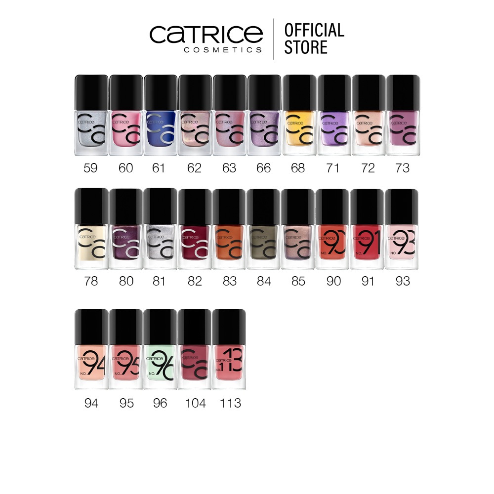 Catrice ICONails Gel Lacquer  คาทริซ ยาทาเล็บเจล เล็บเจล เบอร์ 59-113