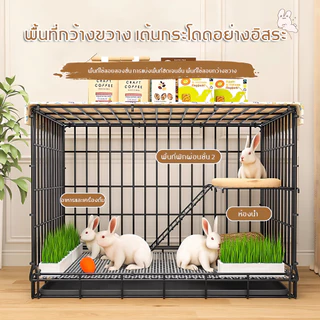 Pawfect🐈กรงแมว คอนโดแมว กรงแมว 2ชั้น กรงแมวคอนโด4ชั้น กรงแมวพับได้ กรงหมา กรงสัตว์เลี้ยง มีถาดรองฉี่