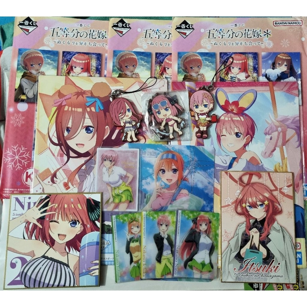 รวม figure จากเรื่อง THE QUINTESSENTIAL QUINTUPLETS (เจ้าสาวผมเป็นแฝดห้า)