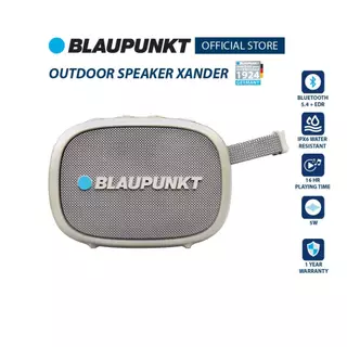 BLAUPUNKT ลำโพงบลูทูธพกพาง่าย 5 วัตต์ Bluetooth 5.3 กันน้ำ IPX6 แบตเตอรี่ 1400mAh รุ่น XANDER