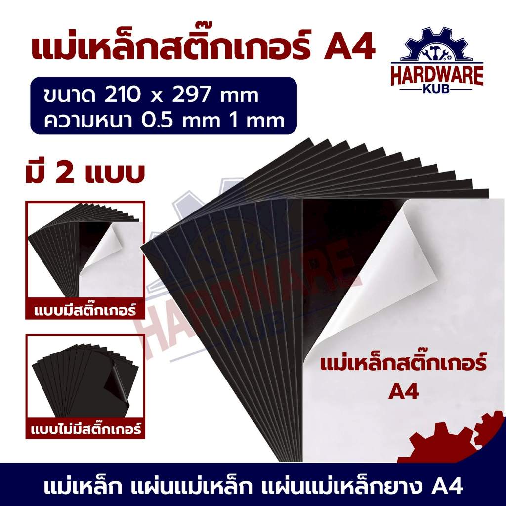 แผ่นแม่เหล็ก มีสติ๊กเกอร์พร้อมใช่ หน้ากว้าง 60 cm ยาว 1เมตร หนา 1 มม แม่เหล็กแผ่น แม่เหล็กสติ๊กเกอ แผ่นแม่เหล็กยาง