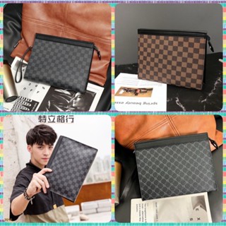 รุ่น KA100  กระเป๋าถือ ผู้ชายหนัง PU คลัทช์ สตางค์ ผู้ชาย ผู…