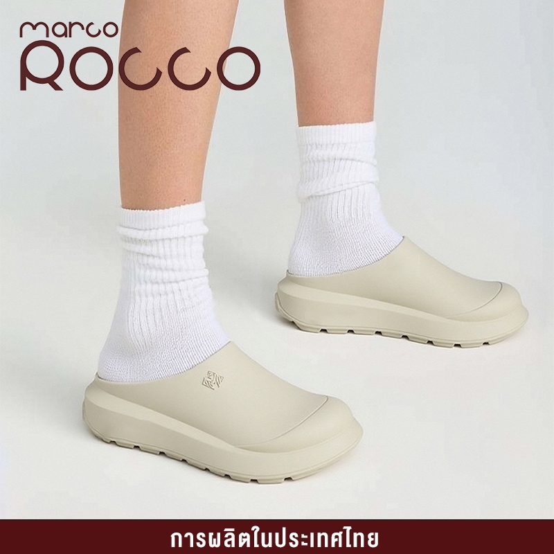Marco Rocco รองเท้าหัวโตแบบสวม แฟชั่น EVA สวมใส่สบาย พื้นนุ่ม ใส่เดินนานๆ ไม่เจ็บเท้า กันน้ำ MR8017