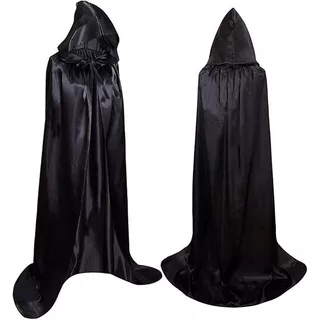 ผ้าคลุมแม่มด, แวมไพร์, ยมทูตมีฮู้ดแบบยาว Witch,Vampire cloak with hood 🚚ด่วนมีส่งGrabค่า