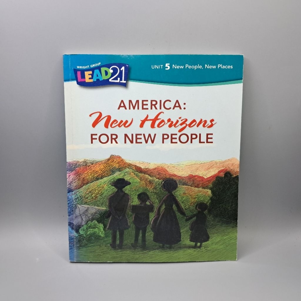 #C #มือสอง : America : New Horizons For new people : Unit 5 New People, New Places.(หนังสือความรู้)