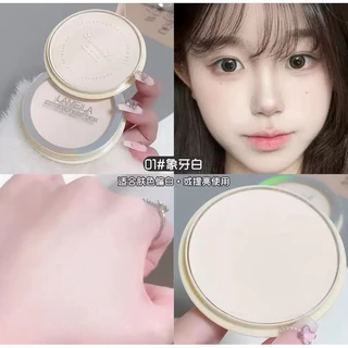 N484 Lameila แป้งอัดแข็ง 3 สี คุมมัน เนื้อแมท เนื้อเนียนละเอียด ปกปิดรูขุมขน กันน้ำ ติดทน