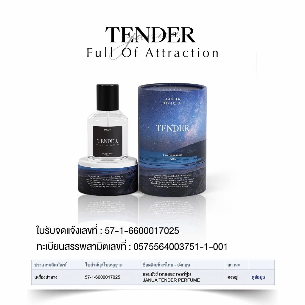 (📍กดในไลฟ์ถูกกว่า📍) JANUA แจนยัวร์ น้ำหอมคอลเล็คชั่นใหม่ - 2