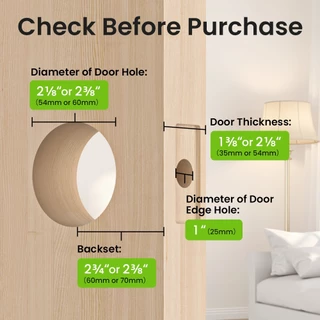 GHome Smart กลอนประตูดิจิตอล Bluetooth Smart knob Lock KD03 PRO รับประกัน 1 ปี - DIMI