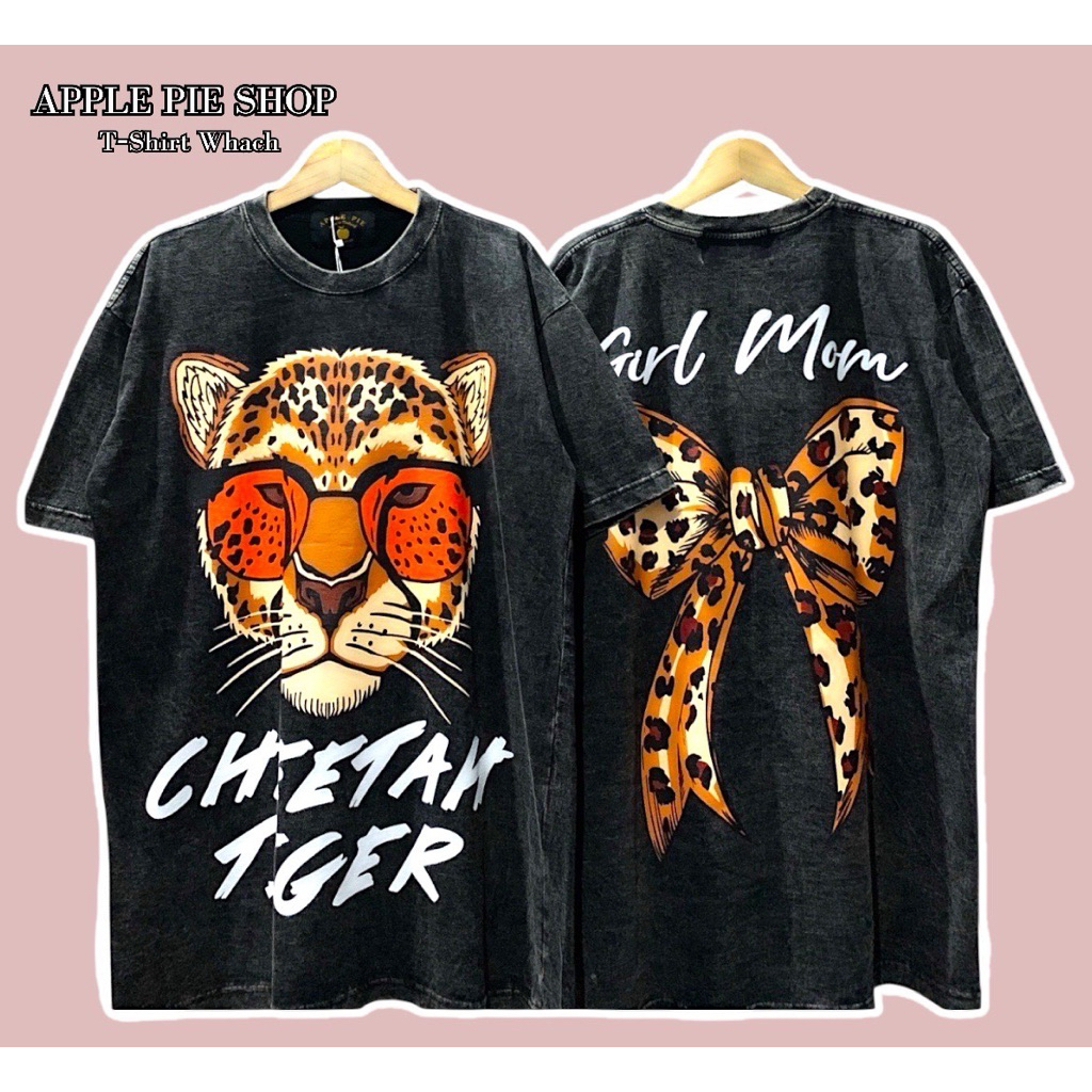 เสื้อยืดผ้าฟอก Cotton100 Oversize ใส่สบาย งานขายดี