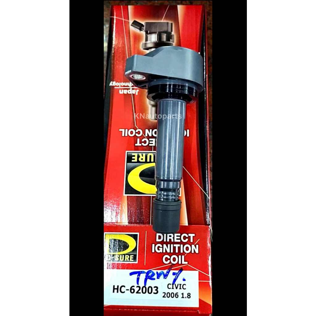 คอยล์จุดระเบิด HONDA ACCORD G8 2.0 / CIVIC FD 1.8 นางฟ้า / CRV G3 2.0  ฮอนด้า ซีวิค แอคคอร์ด ซีอาวี