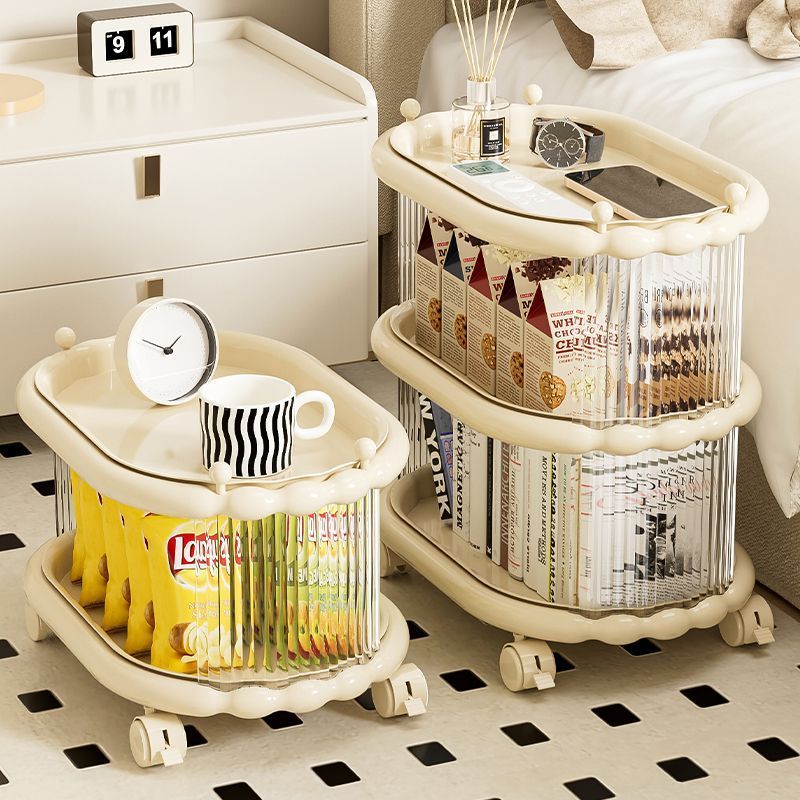 NeatBox ตู้เก็บของขยับได้ชั้นหลายล้อเลื่อน สำหรับห้องนอน เก็บสินค้าห้องเล็ก รูปครัวเรือน