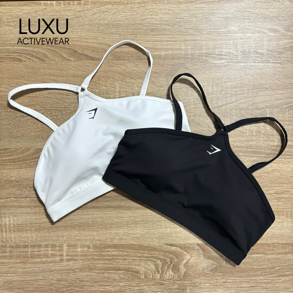 (พร้อมส่ง) GYMSHARK Halter Neck Sports Bra ของแท้ 100%