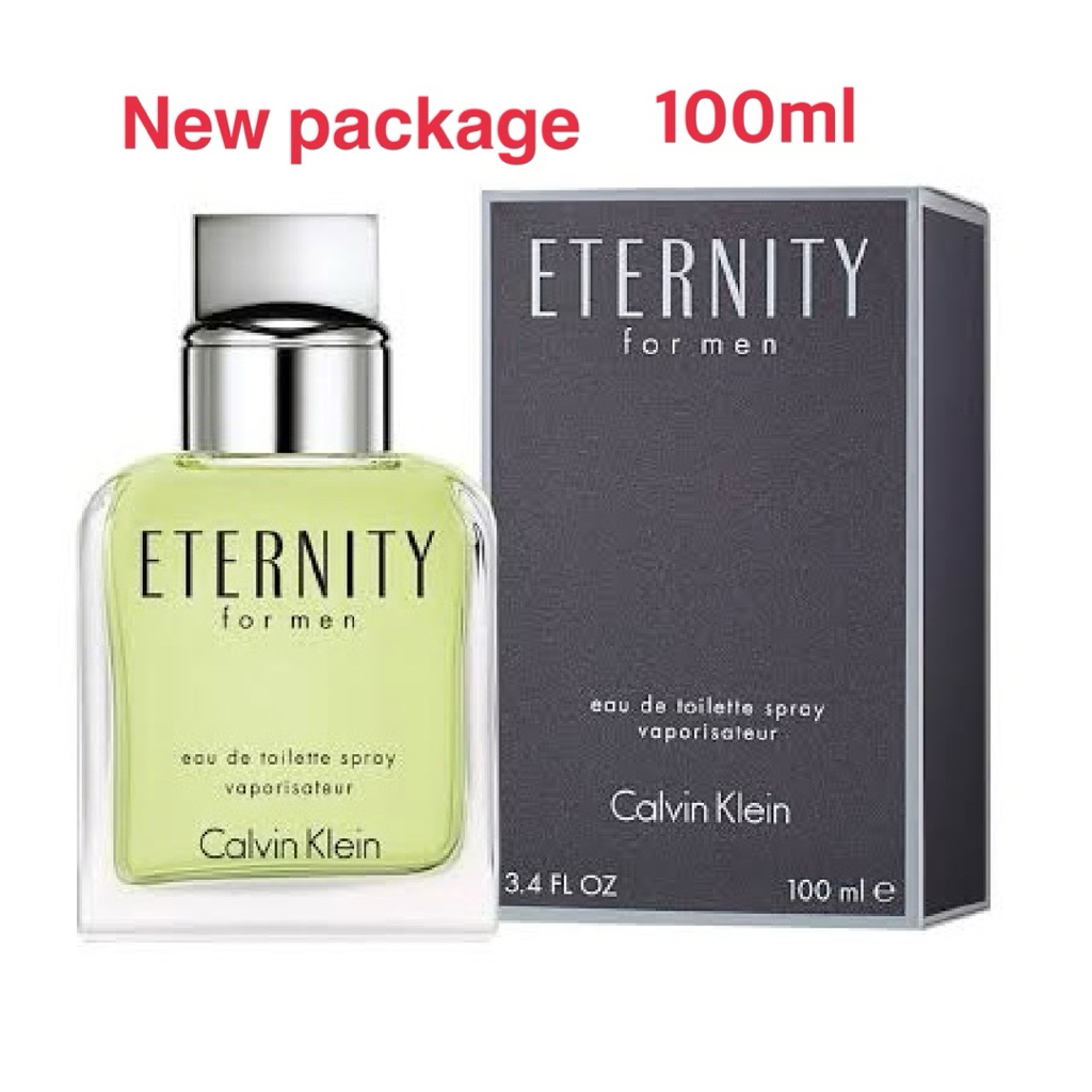 น้ำหอม แท้100% CK eternity for men 100ml / 200ml