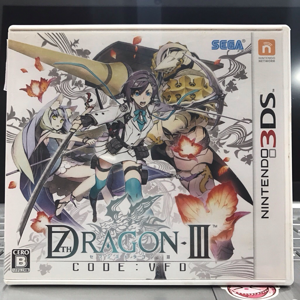ตลับแท้ [3DS] 7th Dragon III Code: VFD (CTR-P-BD7J)