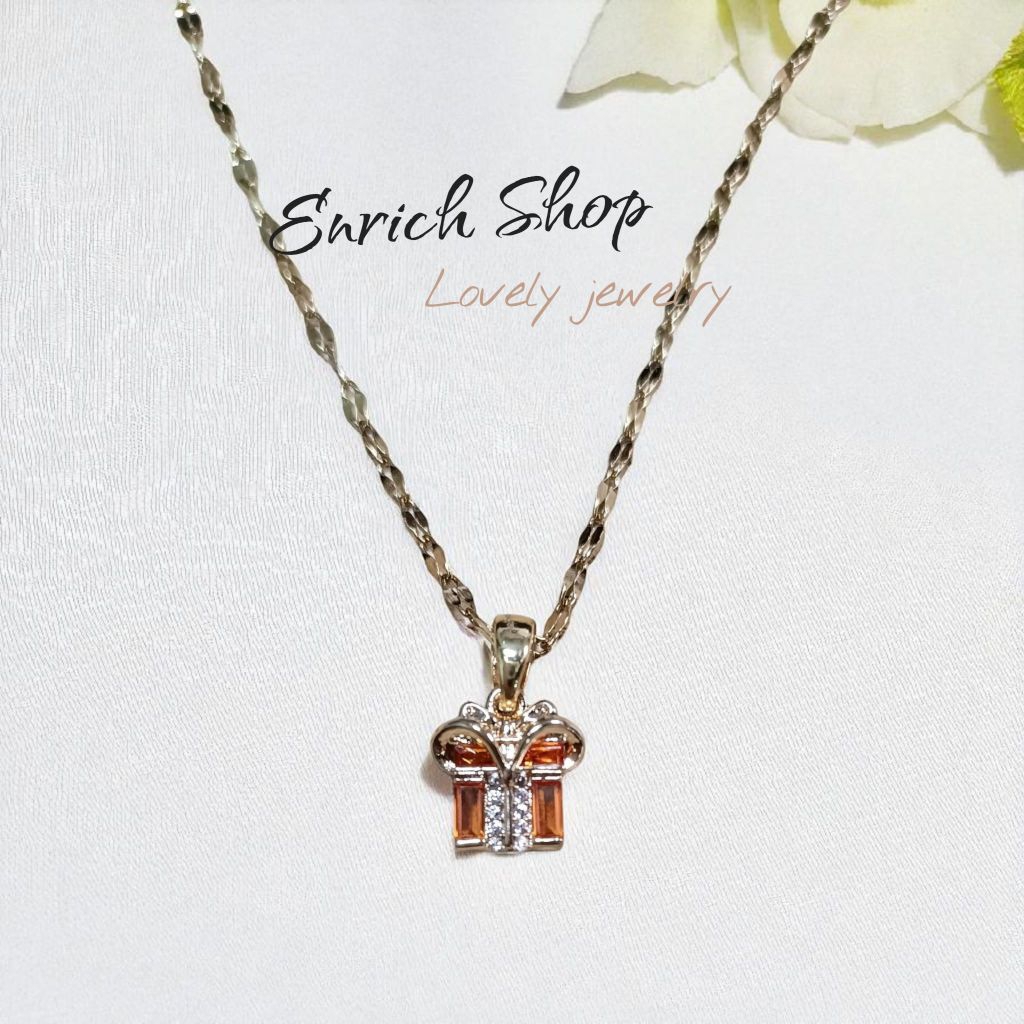 jewelry สร้อยคอสแตนเลสสตีล 304 สไตล์น่ารัก
