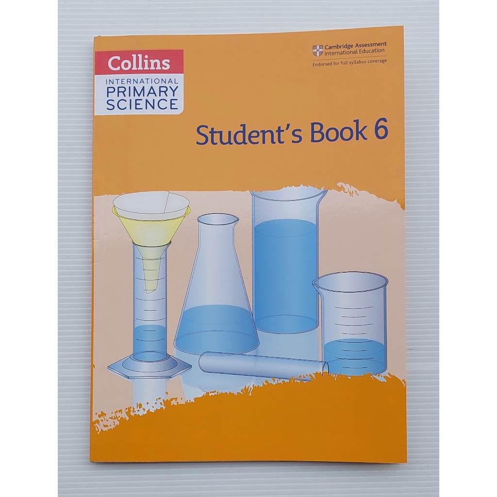 หนังสือ แบบเรียน วิทยาศาสตร์6 Collins INTERNATIONAL PRIMARY SCIENCE Student's Book6 100Page