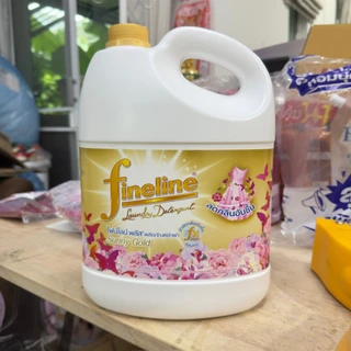 [1แกลลอน]ไฟน์ไลน์ซักผ้า Fineline น้ำยาซักผ้าแบบแกลอน สูตรลดกลิ่นอับชื้น 3000 มล. ซักมือและซักเครื่อง
