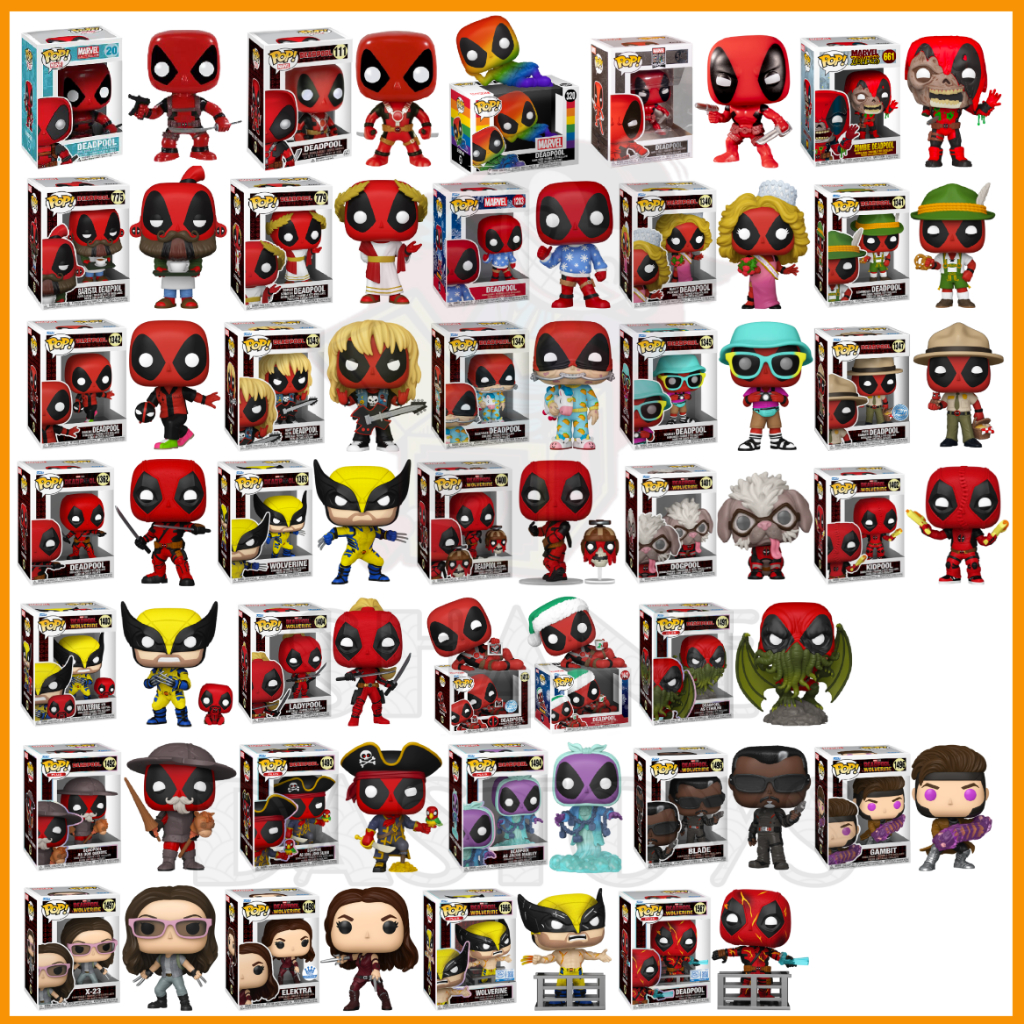{PRE-ORDER} Funko Pop! MARVEL : Deadpool, Deadpool and Wolverine, Wade Wilson