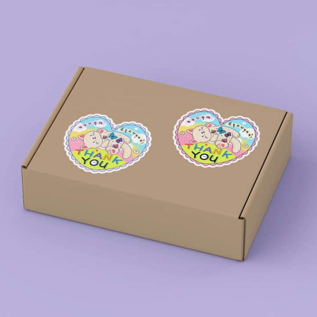 สติ๊กเกอร์ thank you