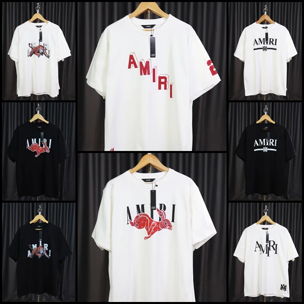 Big Size เสื้อยืด Amiri-A อก 40"-56" S-5XL พร้อมส่งจากไทย Cotton 100% ไม่ใช่ผ้ามัน ผ้าหนาใส่สวย