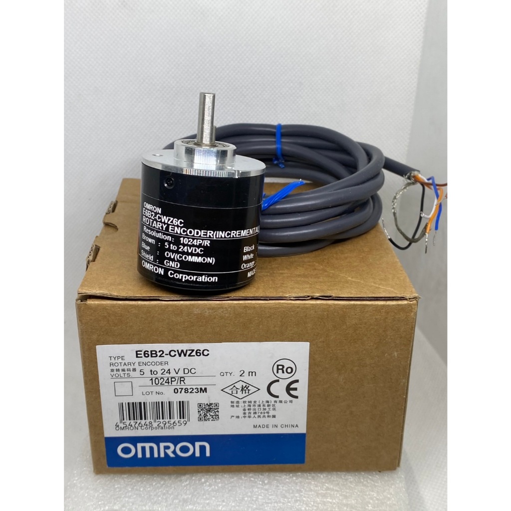 E6B2-CWZ6C 1024P/R 5to24VDC/E6B2-CWZ1X 2500P/R 5V