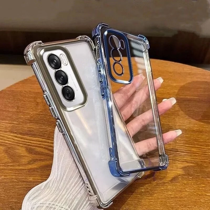 เคสขอบสีเงา กันมุม สำหรับ Samsung A27 A57 A37 A07 A17 A06 A16 A26 A36 A56 เคสกันกระแทก