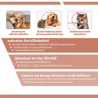 BiteGuard Spray สเปรย์ป้องกันการกัดและเลีย ขนาด 50 ml