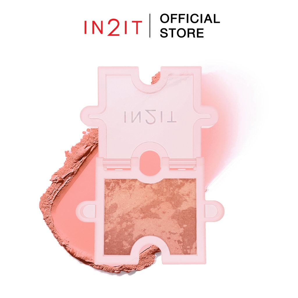 IN2IT Build a Blush - บลัชออนจิ๊กซอว์ บิวท์ผิวโกลว์ (BBM)