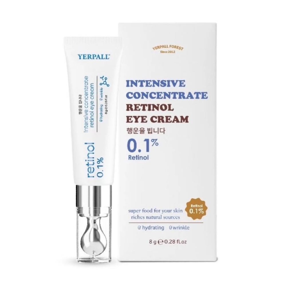 วิตามินใต้ตา เรตินอล อาย ครีม Yerpall Intensive Concentrate Retinol Eye Cream ( ปริมาณ 8 กรัม )