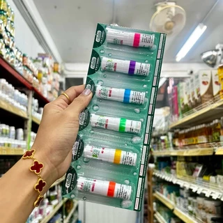1 แผง 6 หลอด ยาดมกรีนเฮิร์บ ยาดมกลิ่นธรรมชาติ คละสีให้