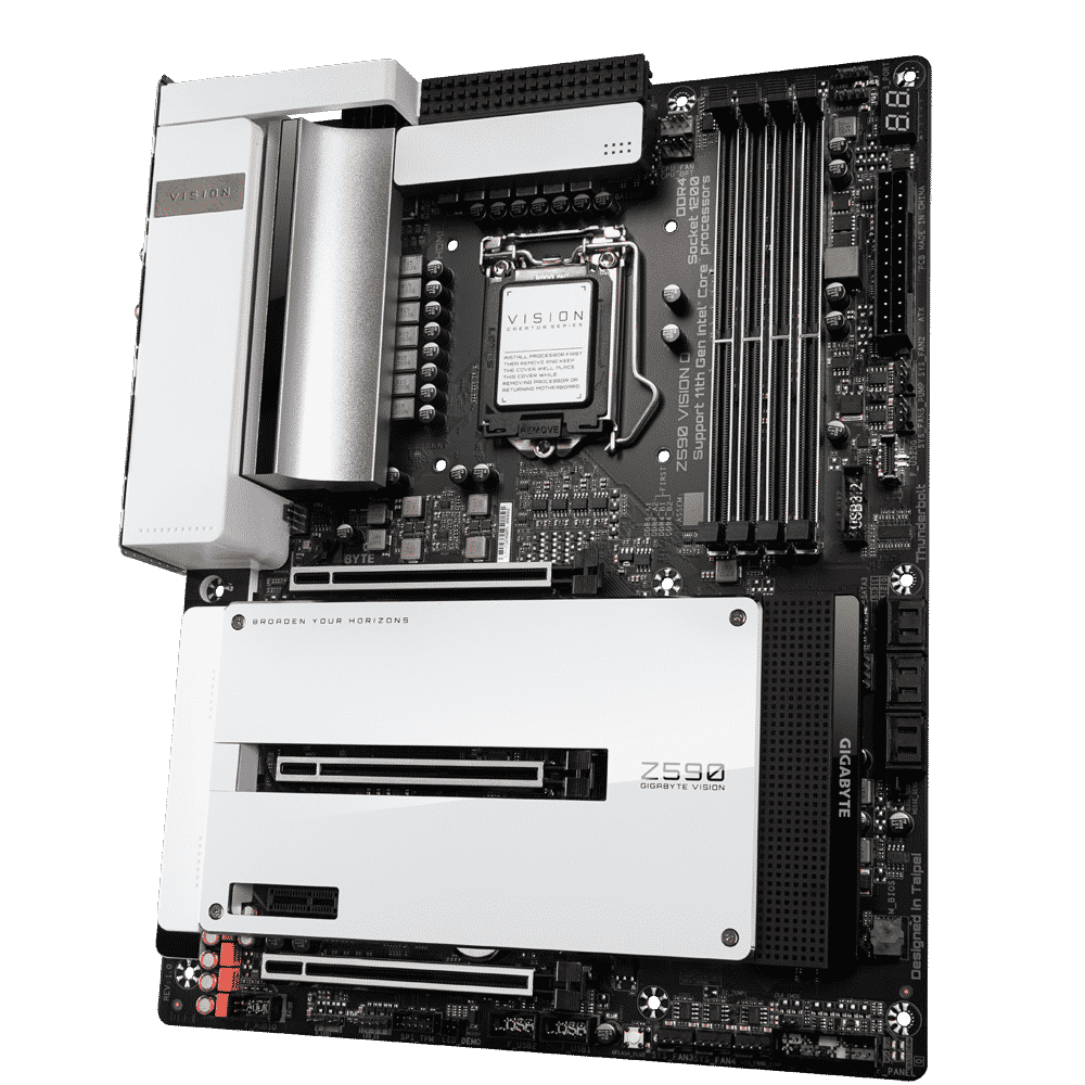 Gigabyte Z590 vistion d