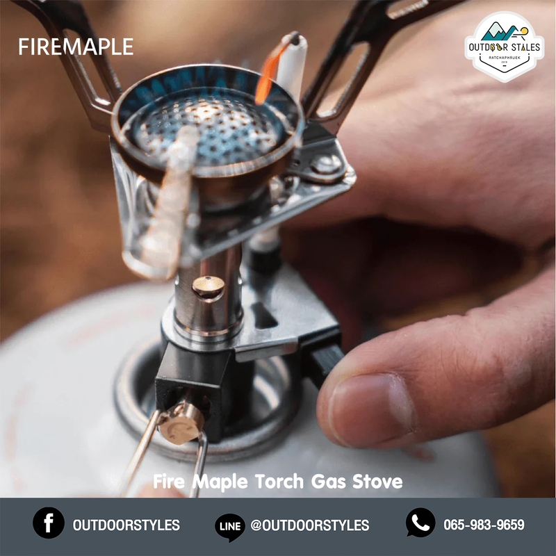 Fire Maple Torch Gas Stove เตาแก๊สหัวถังน้ำหนักเบา