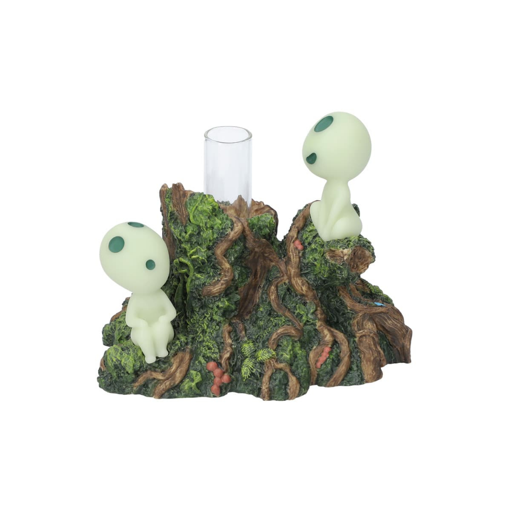 [ส่งตรงจากญี่ปุ่น] Studio Ghibli Princess Mononoke แจกันดอกไม้เดี่ยว Kodama Japan ใหม่
