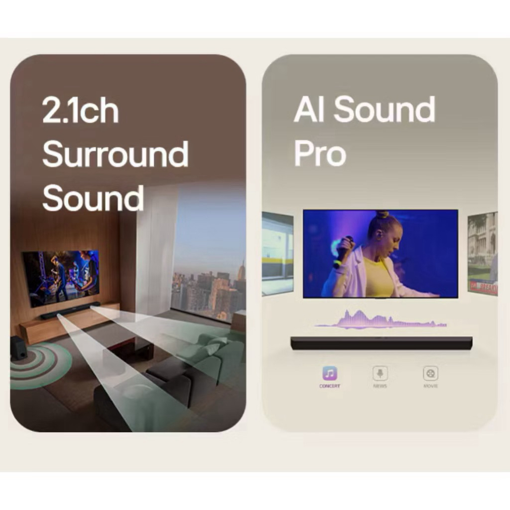 : LG Soundbar, LG S40T, ลำโพงซาวด์บาร์, ลำโพงทีวี, ซับวูฟเฟอร์ไร้สาย, Soundbar Dolby Digital - รูปที่ 6