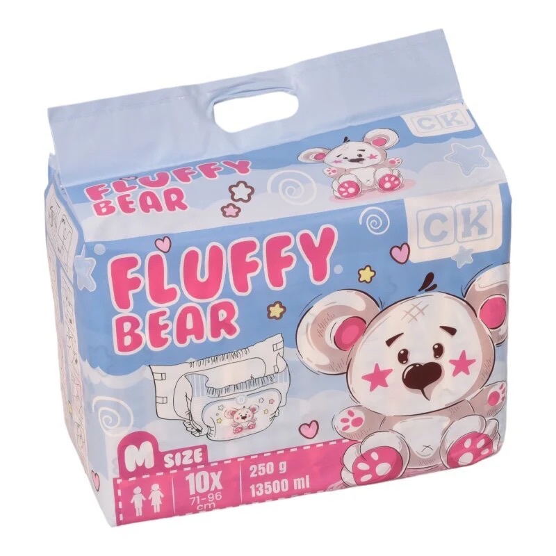 ผ้าอ้อมผู้ใหญ่ ABDL Cloudrys Fluffy Bear M