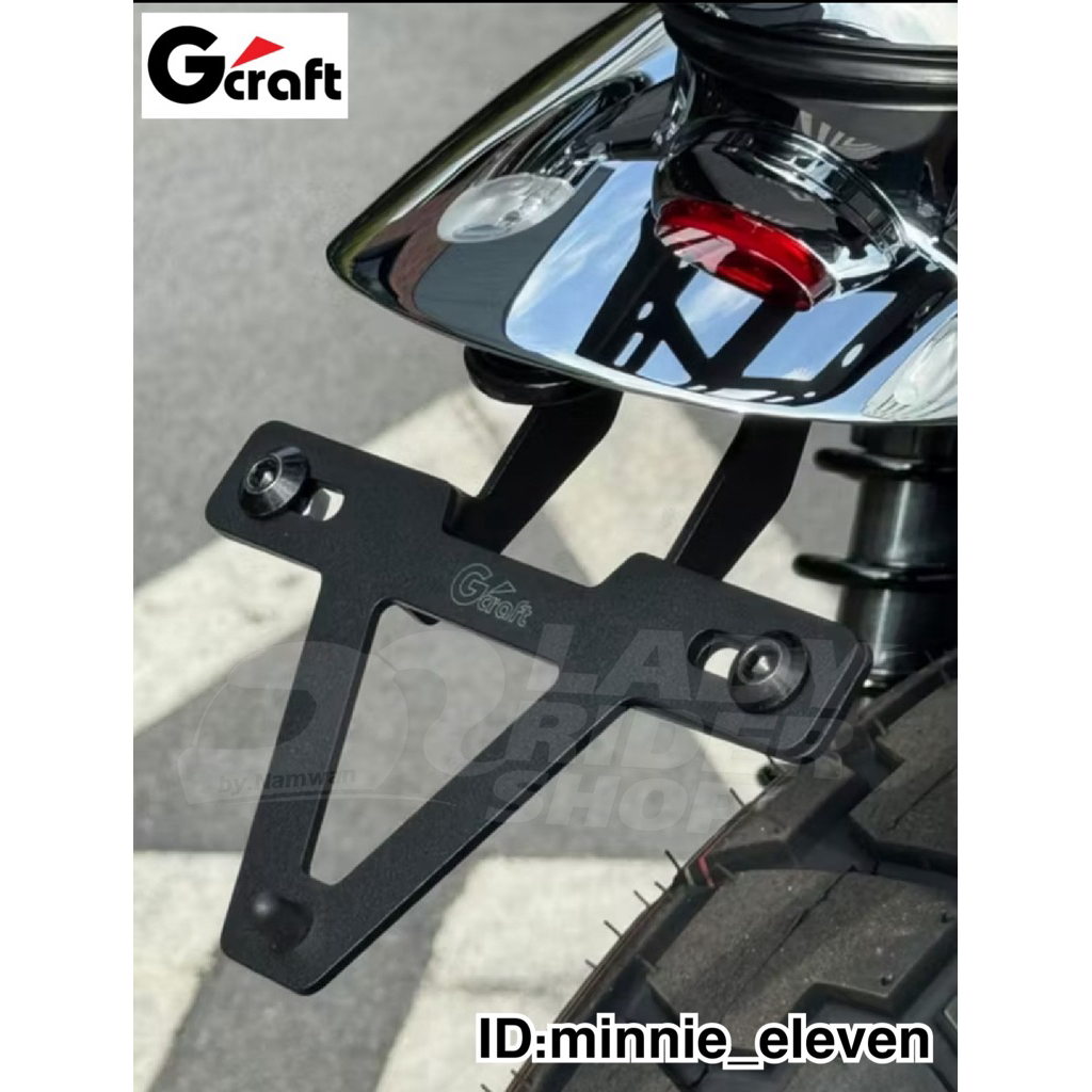 ท้ายสั้น HONDA MONKEY125 ของ GCRAFT FENDER LESS KIT (VER.3)