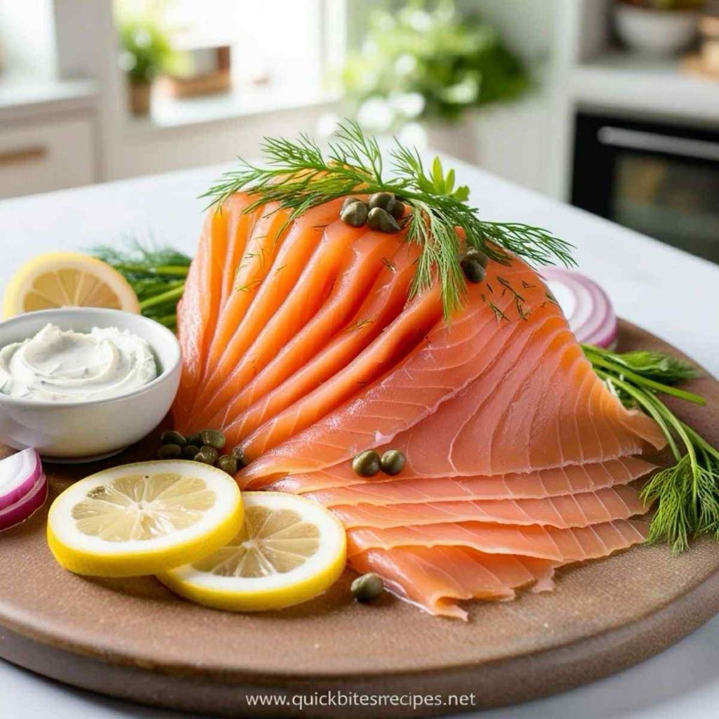 Smoked Salmon PREMIUM (Cold Smoked) Pack 100g - แซลม่อนรมควันพรีเมี่ยมไม่เคยผ่านการแช่แข็งนำเข้าจากน