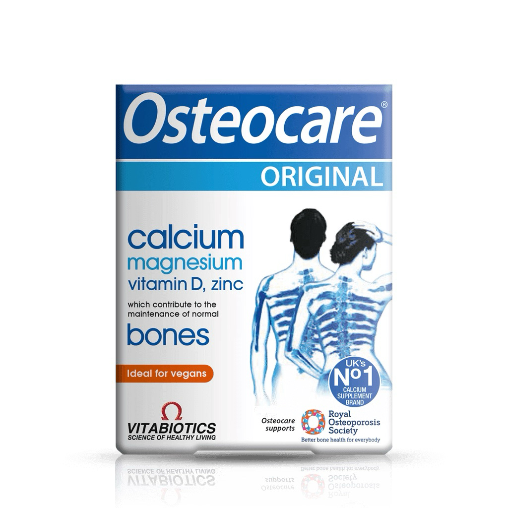 💯ของแท้💯 แคลเซียมชนิดเม็ดสำหรับผู้ใหญ่ Vitabiotics Osteocare Original - Calcium Magnesium Vitamin D, Zinc