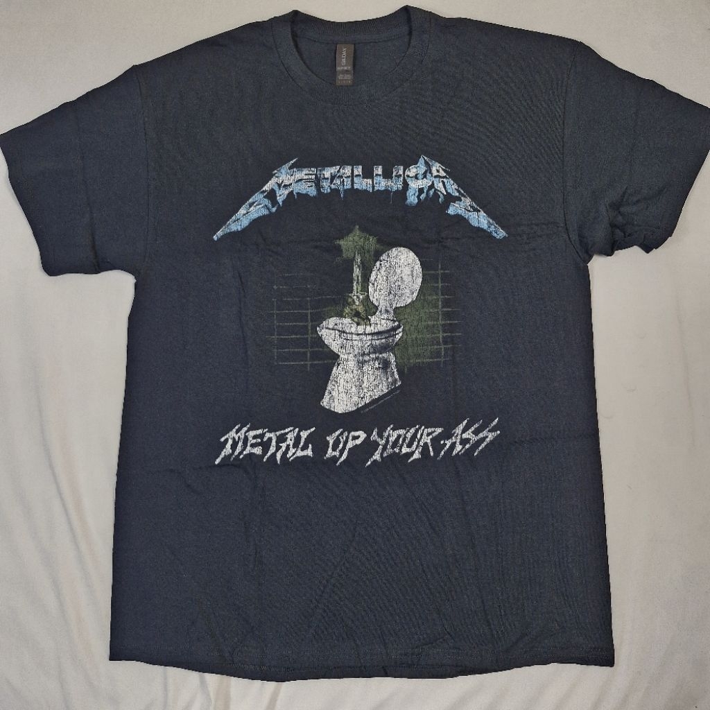 เสื้อวง METALLICA METAL UP YOUR ASS มือ 1 ลิขสิทธิ์นำเข้า พร้อมส่ง